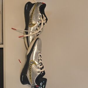 Nike Metallic Silver and Gold Sneakers